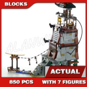 Custom Ninja MOC The Lighthouse Siege 10528 Building Kit