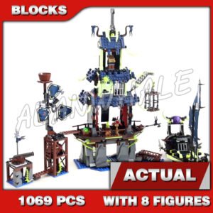 Custom Ninja MOC City of Stiix 10401 Building Kit