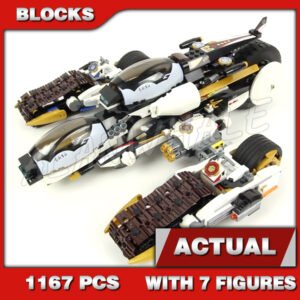 Custom Ninja MOC Ultra Stealth Raider 10529 Building Kit