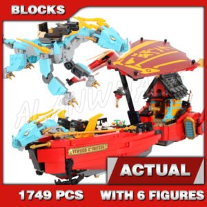 Custom Ninja MOC Destiny's Bounty: Race Against Time 70087 Building Kit