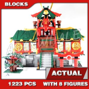 Custom Ninja MOC Battle for Ninjago City 9797 Building Kit