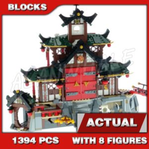 Custom Ninja MOC Ninja Dojo Temple 82208 Building Kit