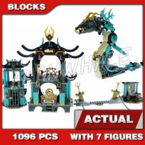 Custom Ninja MOC Temple of the Endless Sea 60085 Building Kit