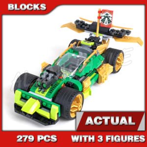 Custom Ninja MOC Lloyd's Race Car EVO 82205 Building Kit