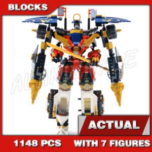 Custom Ninja MOC Ninja Ultra Combo Mech 82207 Building Kit