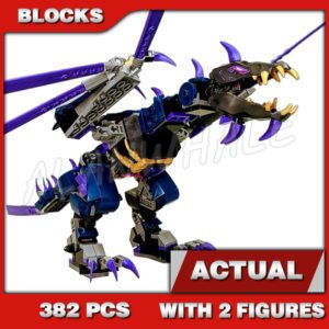 Custom Ninja MOC Overlord Dragon 11657 Building Kit