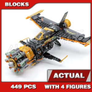 Custom Ninja MOC Boulder Blaster 11658 Building Kit