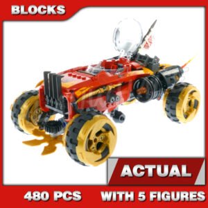 Custom Ninja MOC Katana 4X4 11330 Building Kit