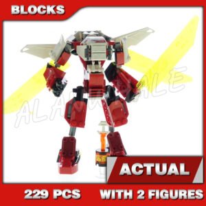 Custom Ninja MOC Kai's Mech Jet 11483 Building Kit