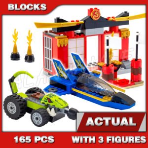 Custom Ninja MOC Storm Fighter Battle 11552 Building Kit