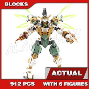 Custom Ninja MOC Lloyd's Titan Mech 11331 Building Kit