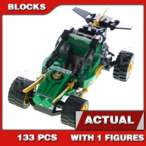 Custom Ninja MOC Jungle Raider 11490 Building Kit