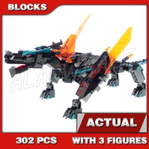Custom Ninja MOC Empire Dragon 11485 Building Kit