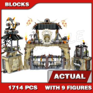 Custom Ninja MOC Dragon Pit 10940 Building Kit