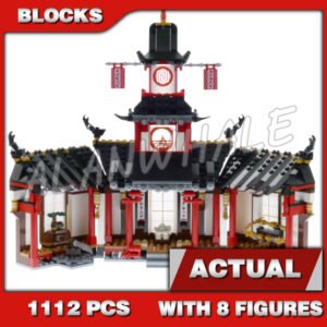 Custom Ninja MOC Monastery of Spinjitzu 11165 Building Kit