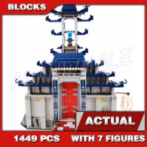 Custom Ninja MOC Temple of the Ultimate Ultimate Weapon 10722 Building Kit