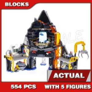 Custom Ninja MOC Garmadon's Volcano Lair 10798 Building Kit