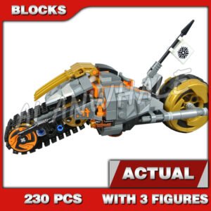 Custom Ninja MOC Cole's Dirt Bike 11327 Building Kit