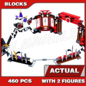 Custom Ninja MOC Ninjago Battle Arena 9733 Building Kit