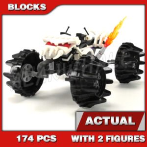 Custom Ninja MOC Nuckal's ATV 9730 Building Kit