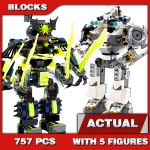 Custom Ninja MOC Titan Mech Battle 10399 Building Kit